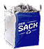 DER SACK ist die schnelle und einfache 1m³ Big-Bag-Lösung für die Entsorgung von Abfall. 