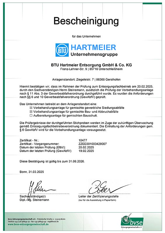 vorbehandlungsanalge